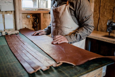 Why we use natural Vegetable Tanned Leather