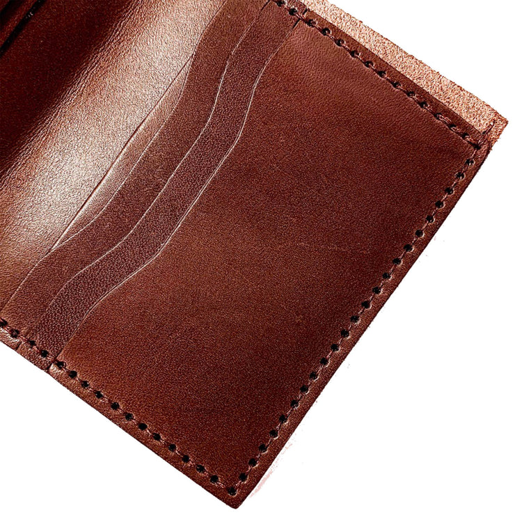 6 Card Billfold Wallet - Handcrafted by J Tanner - J Tanner DIY Leather Craft