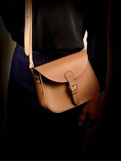 Classic Shoulder Bag - Handcrafted by J Tanner - J Tanner DIY Leather Craft