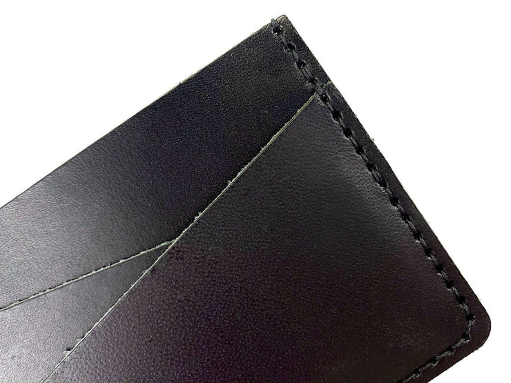 Diagonal Slim Card Holder- Handcrafted by J Tanner - J Tanner DIY Leather Craft