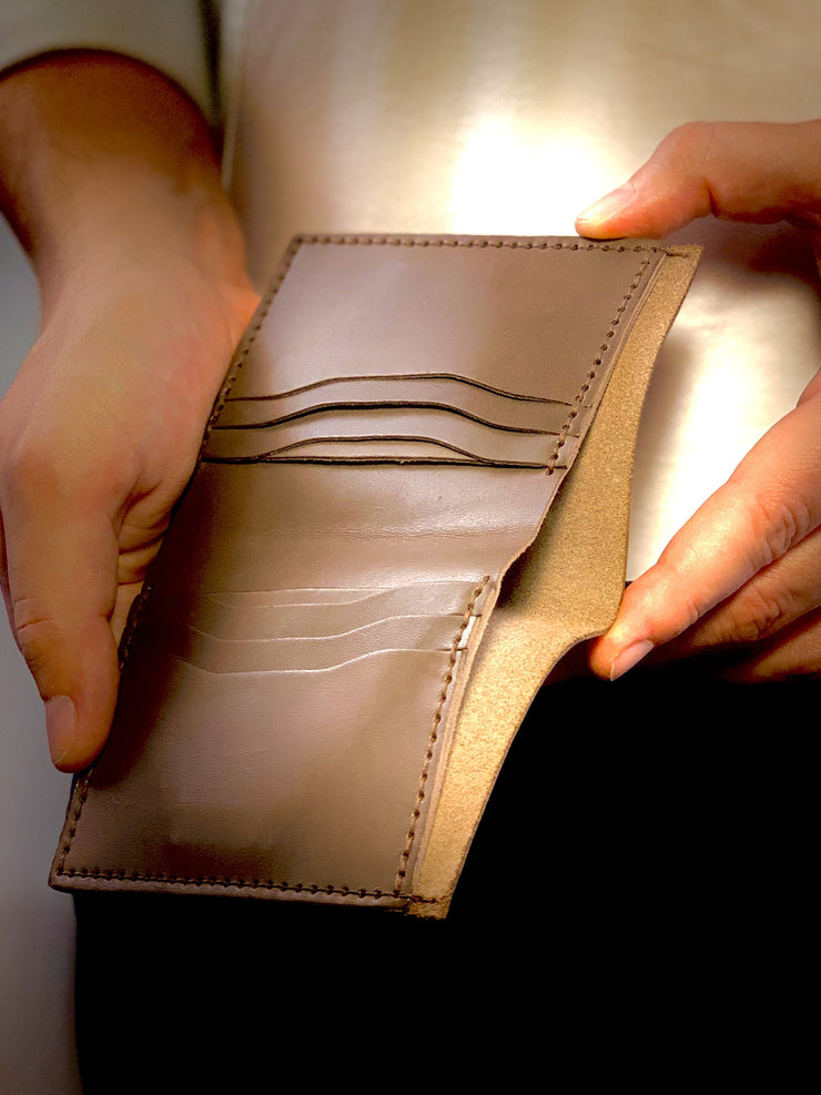 6 Card Billfold Wallet - Handcrafted by J Tanner - J Tanner DIY Leather Craft