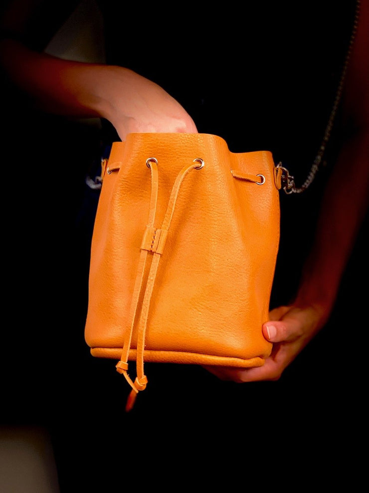 Soft Bucket Shoulder Bag - Handcrafted by J Tanner - J Tanner DIY Leather Craft