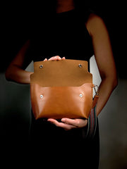 Tapered Clutch Purse with Hand Strap - J Tanner DIY Leather Craft