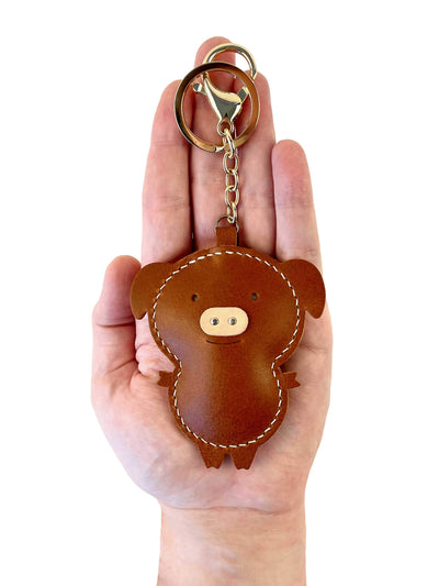 Piggy Key Ring DIY Kit - J Tanner DIY Leather Craft