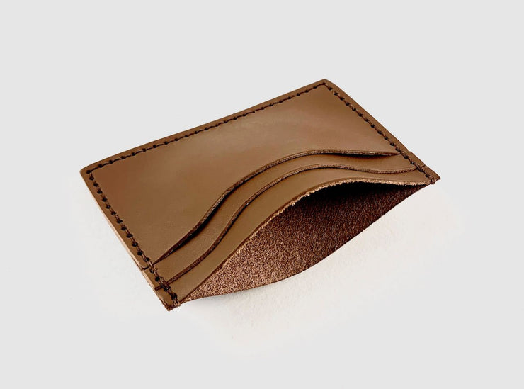 Simple Card Wallet - Handcrafted by J Tanner - J Tanner DIY Leather Craft